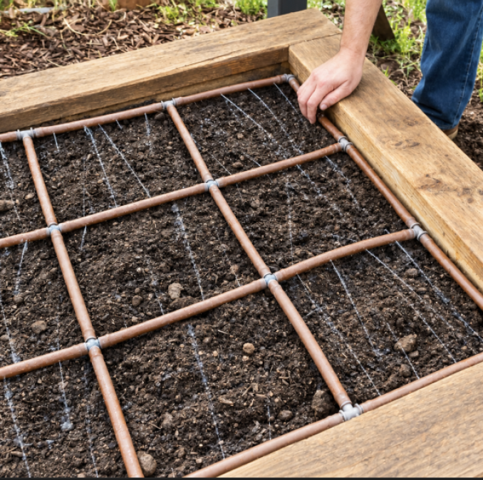 Test, mulch and plant